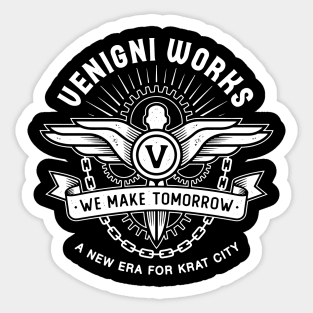 Venigni Works Emblem Sticker